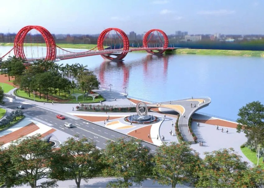 Quảng Ngãi chi 2.200 tỉ xây cầu có hình tượng bờ xe nước