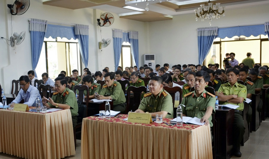Xử lý 60 vụ phạm pháp hình sự vùng giáp ranh Quảng Nam- Quảng Ngãi