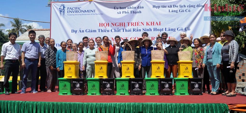 Quảng Ngãi triển khai DA Giảm thiểu chất thải rắn sinh hoạt làng Gò Cỏ