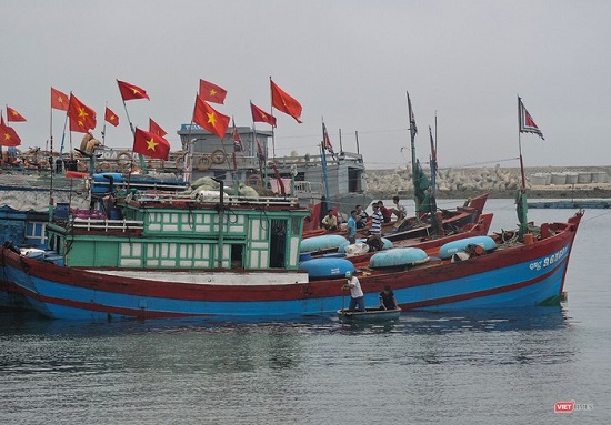 Ảnh hưởng áp thấp nhiệt đới, huyện Lý Sơn cấm biển
