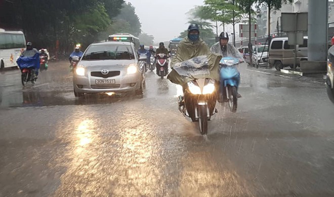 Gió mùa đông bắc gây mưa lớn nhiều ngày ở miền Trung