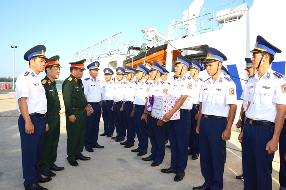 Thượng tướng Lê Chiêm thăm và làm việc tại Bộ tư lệnh Vùng Cảnh sát biển 2