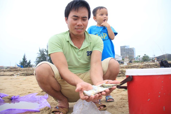 Thú vui buông câu mùa biển động ở Quảng Ngãi