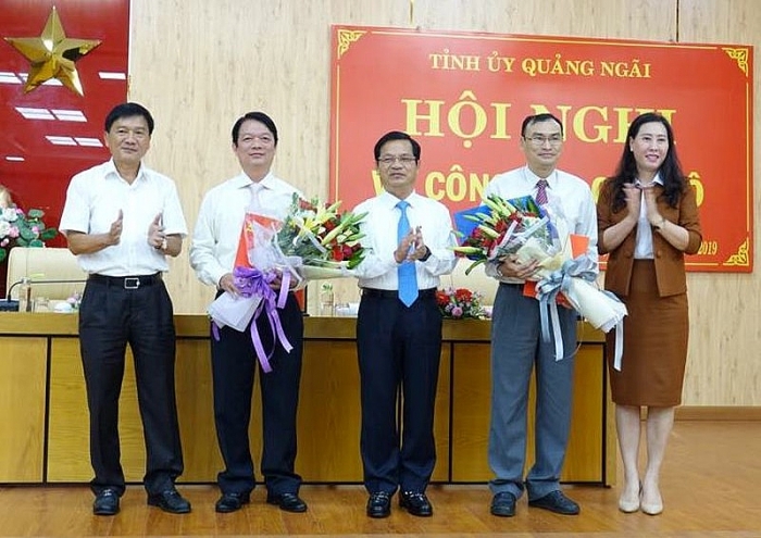 Ban Bí thư chuẩn y nhân sự mới ở Vĩnh Phúc, Quảng Ngãi