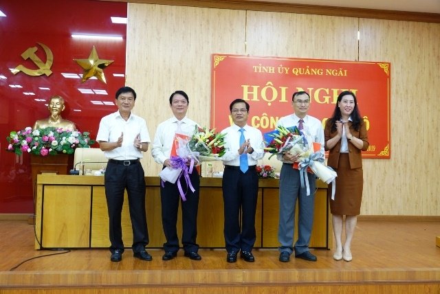 Quảng Ngãi có tân Trưởng Ban Tổ chức Tỉnh ủy và Chủ nhiệm Ủy ban Kiểm tra Tỉnh ủy