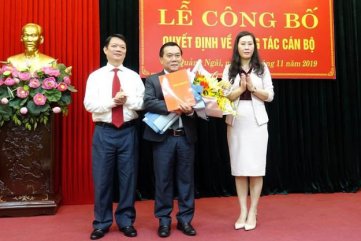 Công bố phê chuẩn kết quả bầu Phó Chủ tịch HĐND tỉnh Quảng Ngãi