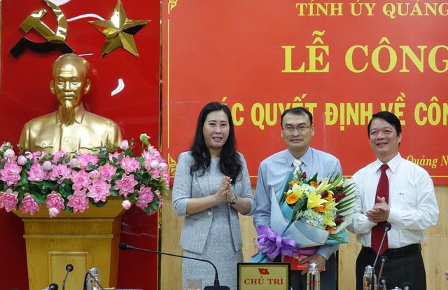 Tỉnh ủy Quảng Ngãi bổ nhiệm một số chức vụ chủ chốt