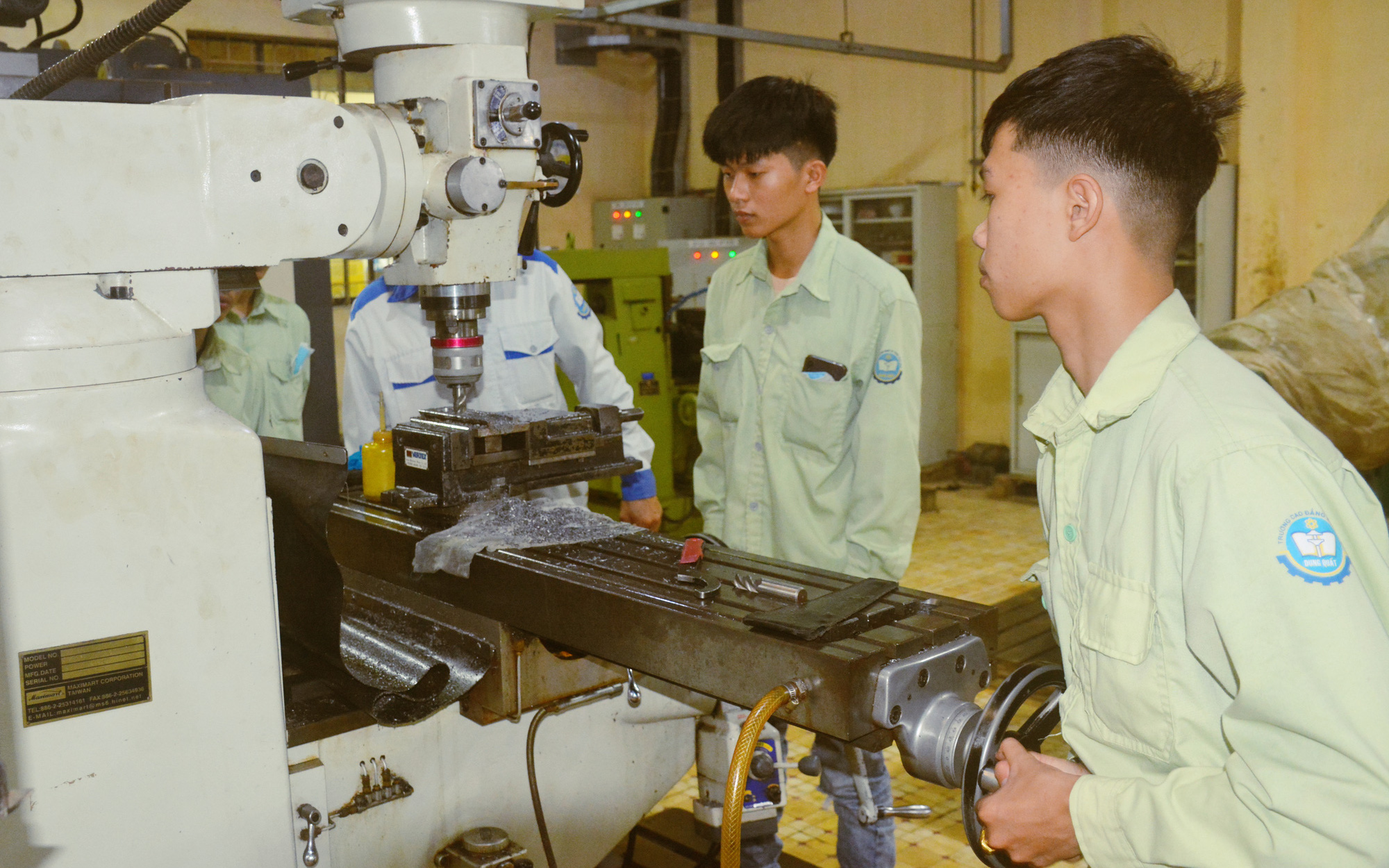 Quảng Ngãi: 100% học viên cơ khí ra trường có việc làm và thu nhập ổn định