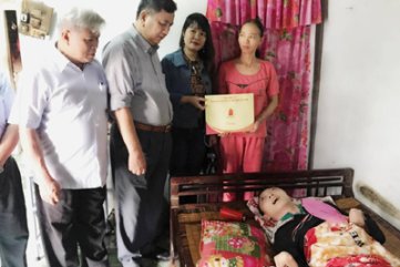 Hỗ trợ nạn nhân chất độc da cam bị thiệt hại bởi cơn bão số 5