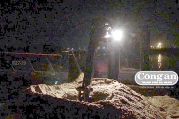 Quảng Ngãi, Nửa đêm truy bắt "cát tặc"