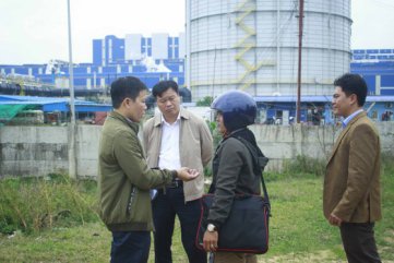 Xác minh thông tin ô nhiễm môi trường xung quanh dự án nhà máy thép Hòa Phát Dung Quất