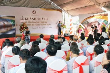 Khánh thành Trung tâm Phát huy giá trị di sản văn hóa đa năng Quảng Ngãi