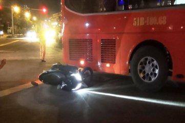 Tai nạn liên tiếp trong đêm, 1 người chết, 4 người bị thương
