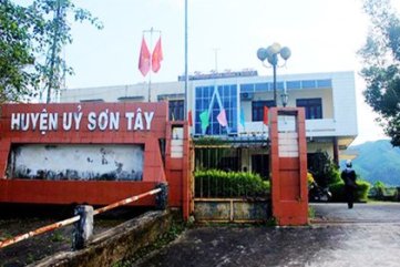 Nguyên Bí thư Huyện ủy Sơn Tây, Quảng Ngãi nhận kỷ luật khiển trách