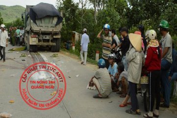 NGƯỜI ĐÀN ÔNG NGHÈO SỬA XE ĐẠP BỊ "HUNG THẦN" Ô TÔ CHỞ CÁT CÁN CHẾT THẢM