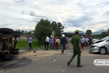 Va chạm giao thông, 1 người bị thương nặng