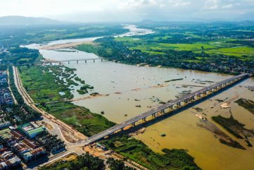 Cây cầu 643 tỷ chưa sử dụng được vì chờ đường dẫn