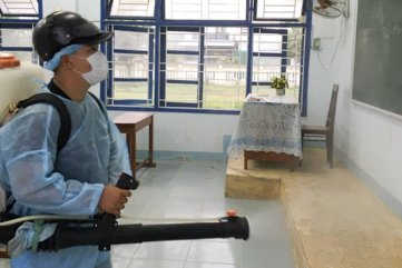 Quảng Ngãi khai giảng năm học mới ở một điểm trường