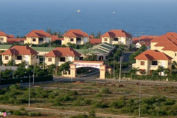 Khu đô thị hoang vắng cạnh Nhà máy lọc dầu Dung Quất