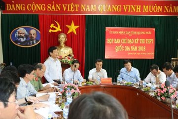 Quảng Ngãi có 12.691 học sinh đăng ký dự thi quốc gia năm 2018