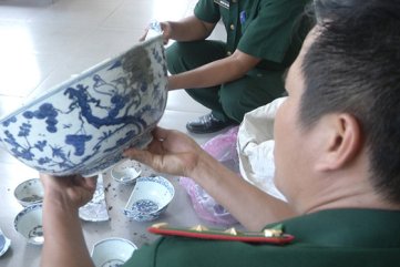 Trục vớt tàu cổ đắm từ ngày 9.7