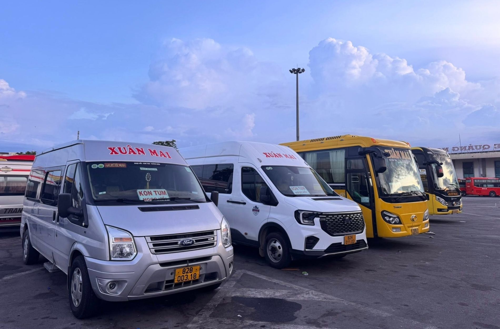 Vận tải khách tuyến Quảng Ngãi - Kon Tum tăng đột biến sau sáp nhập