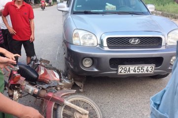 Tai  nạn ngã 6 Bình Chánh  - Bình Sơn