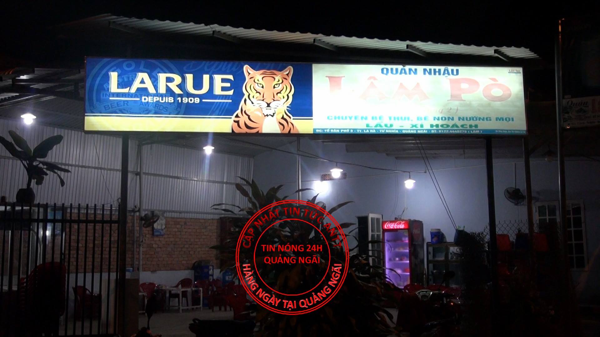 MỘT NGƯỜI BỊ CH.ÉM DẪN ĐẾN CH.ẾT TRONG QUÁN NHẬU Ở HUYỆN TƯ NGHĨA