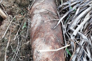 Bình Sơn: Tá hỏa phát hiện quả bom nặng hơn 100kg
