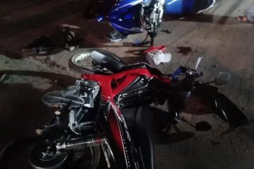 Bình Sơn: Vụ tại nạn vừa xảy ra. Chưa biết người ở đau.