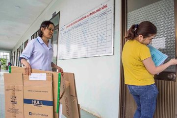 Bệnh viện đa khoa TP Quảng Ngãi mở lại sau 38 giờ đóng cửa