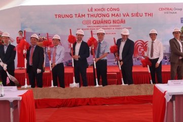 Động thổ Dự án Trung tâm thương mại và siêu thị Go! Quảng Ngãi