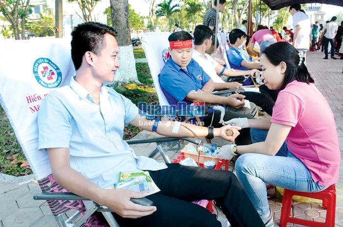 Điểm sáng trong phong trào hiến máu tình nguyện