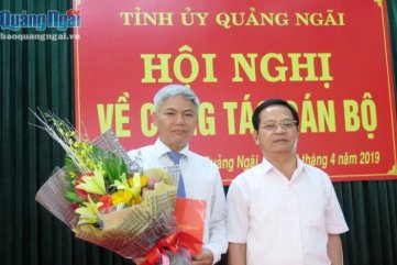 Quảng Ngãi: Trưởng ban Tuyên giáo Tỉnh ủy kiêm nhiệm Hiệu trưởng trường Chính trị tỉnh